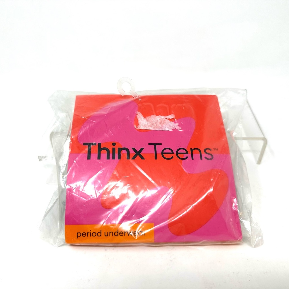 Thinx Teen Shorty Heather Gray Period Underwear Size Small 9-10